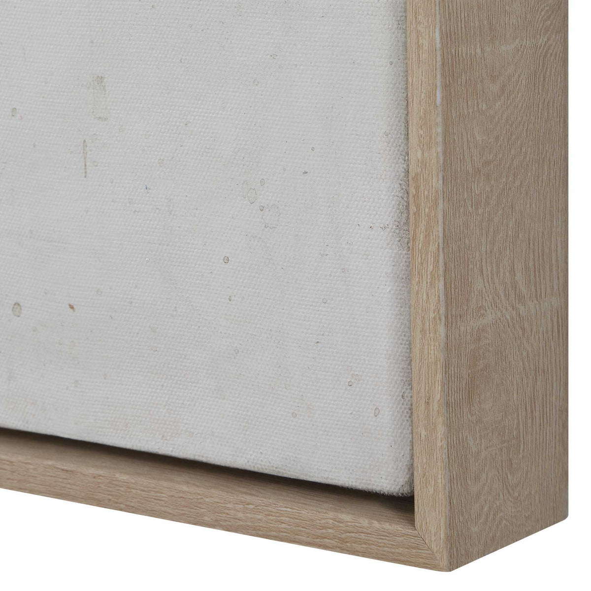 Still Crossing Abstract Painting - Gray / White by Uttermost - View 6