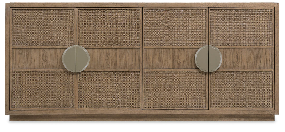 Sonnet Dining Credenza - Dark Gray / Light Brown by Hooker Furniture - View 8