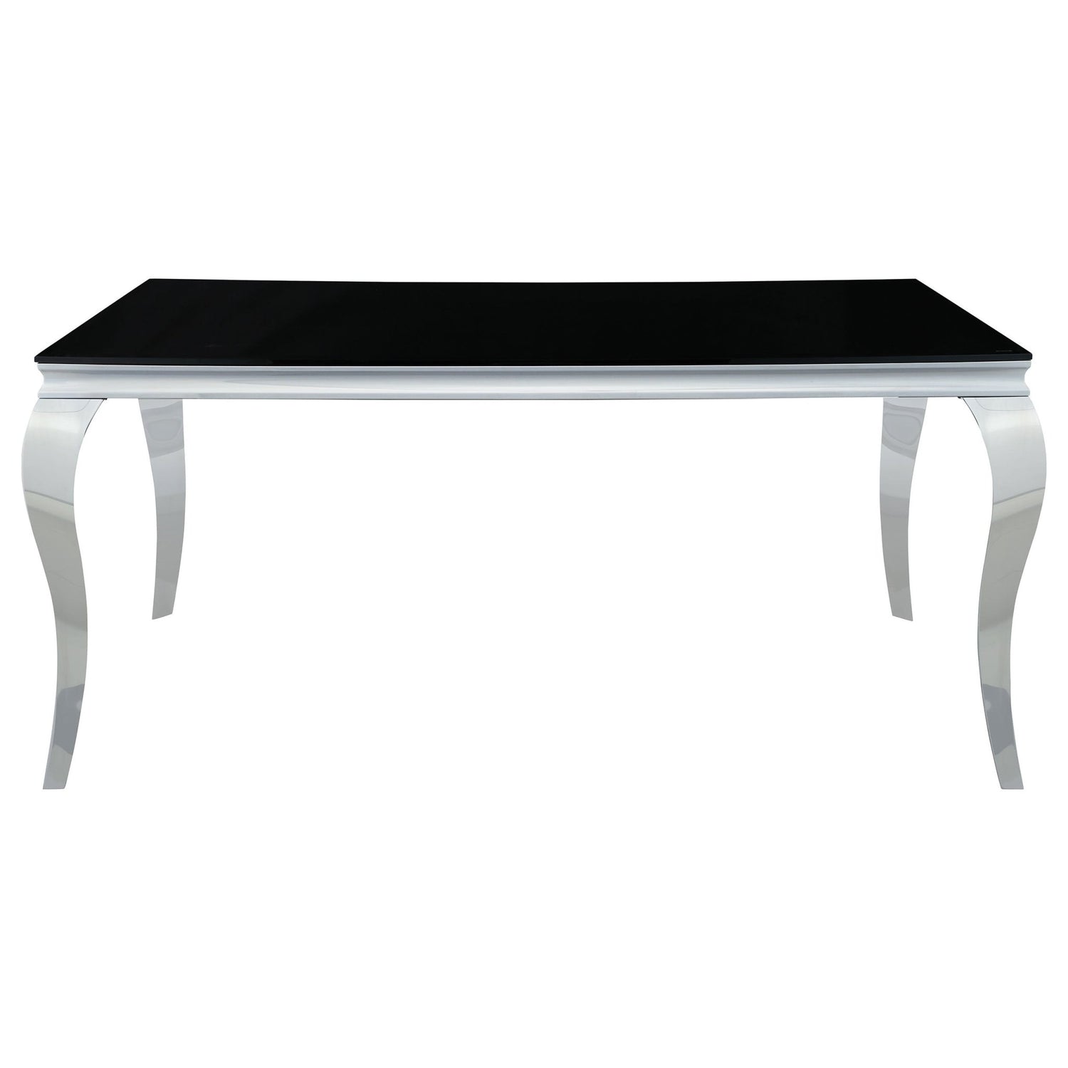 Carone 5 - piece 61" Rectangular Dining Set Ink Blue and Chrome | Coaster | Home Elegance USA