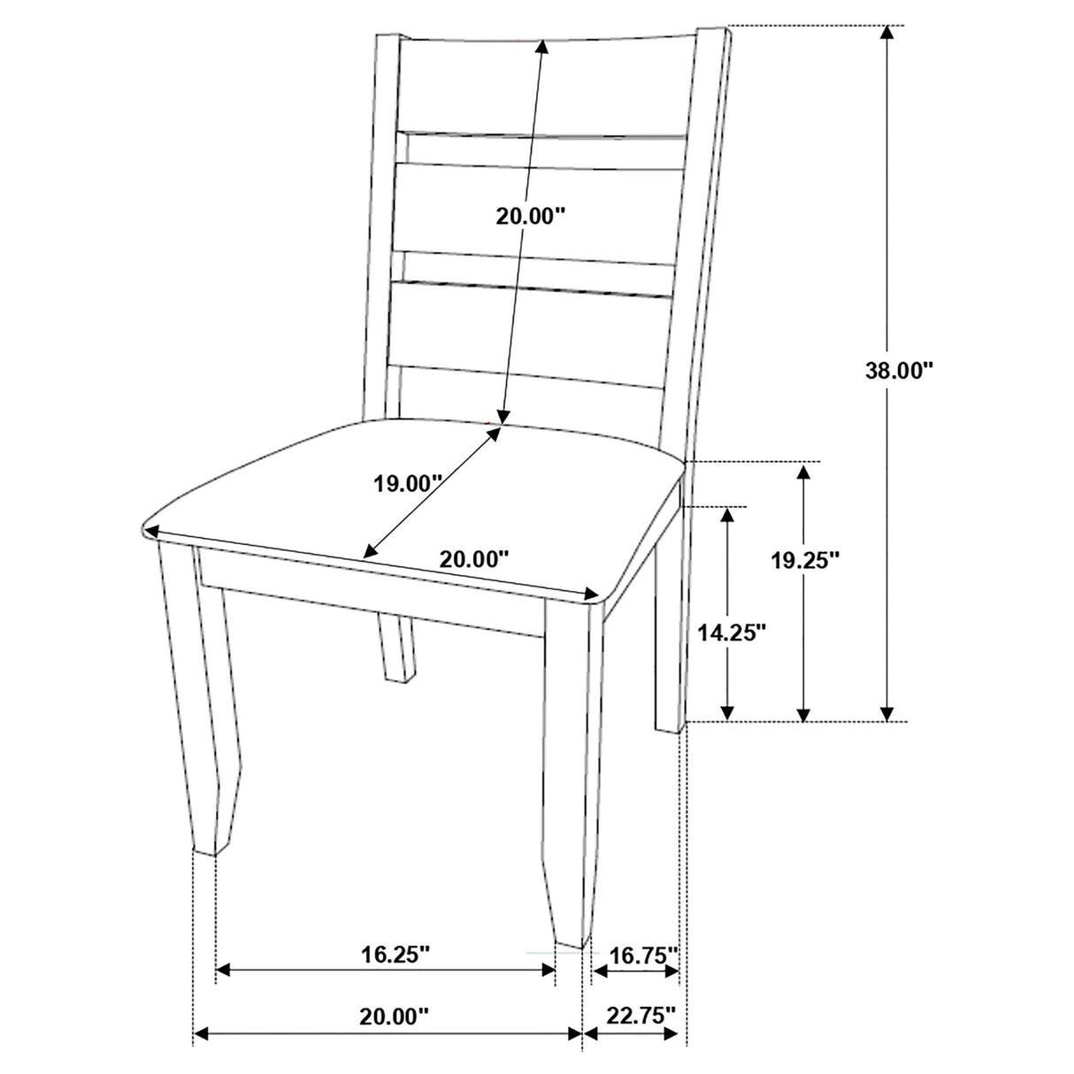 Alston Dining Room Set Knotty Nutmeg and Brown - 106381 - S5 - image - 12