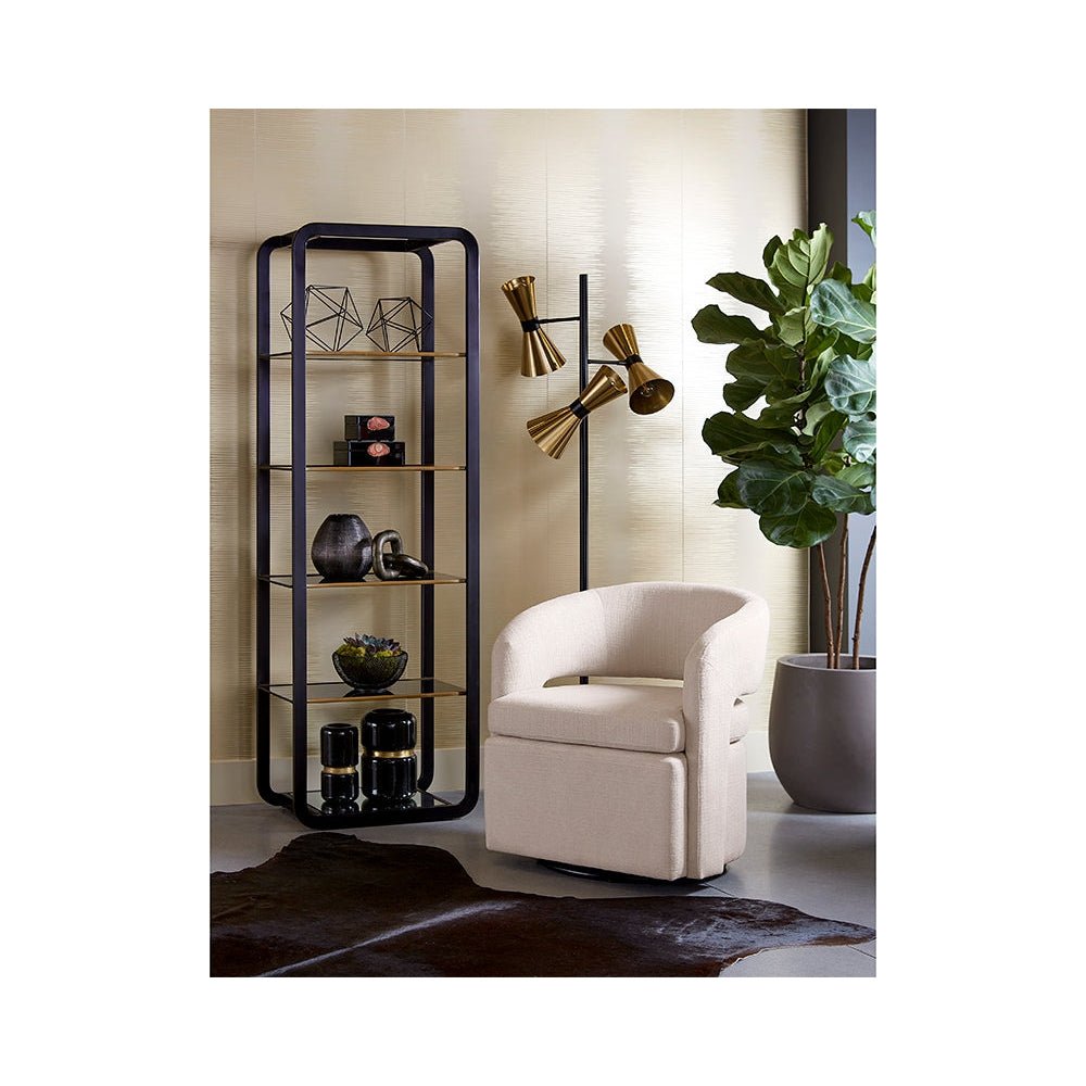 Ambretta Bookcase - Small | Sunpan | Home Elegance USA