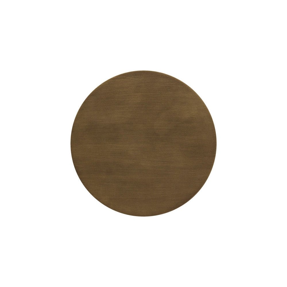 Diaz End Table - Marble Look - Antique Brass | Sunpan | Home Elegance USA