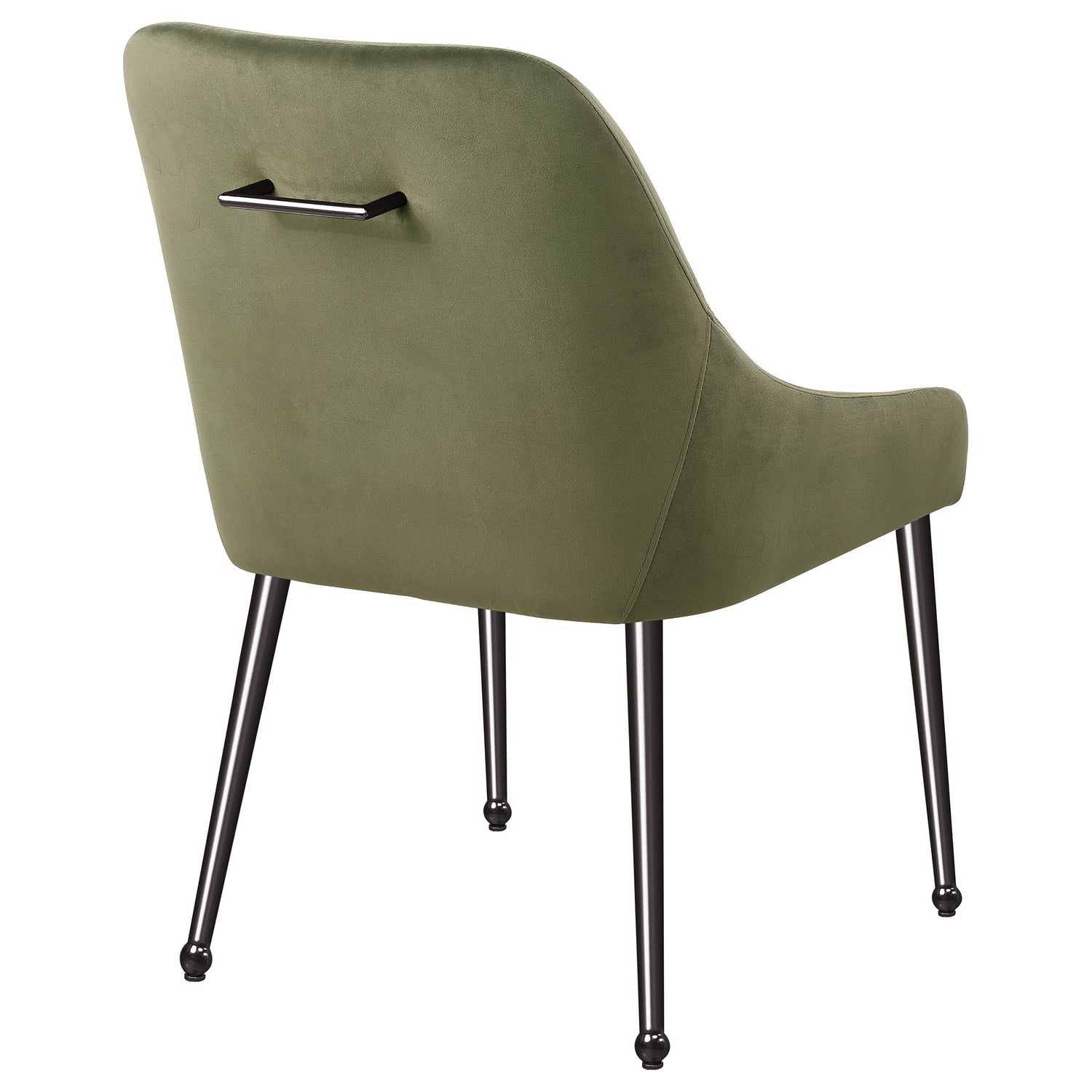 Mayette Upholstered Dining Side Chair Olive (Set of 2) - Home Elegance USA