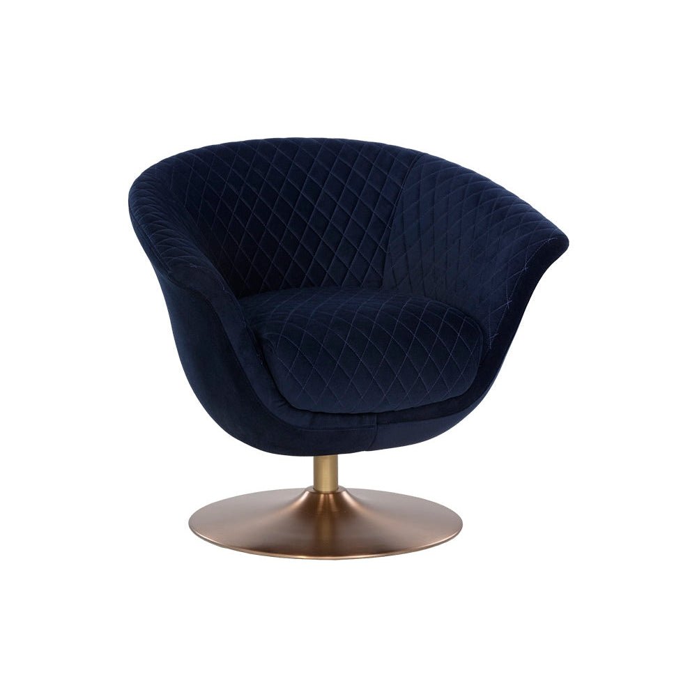 Carine Swivel Lounge Chair | Sunpan | Home Elegance USA