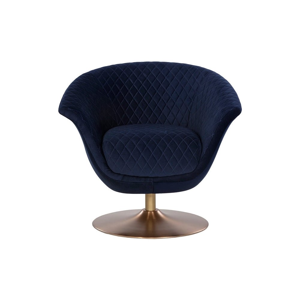 Carine Swivel Lounge Chair | Sunpan | Home Elegance USA