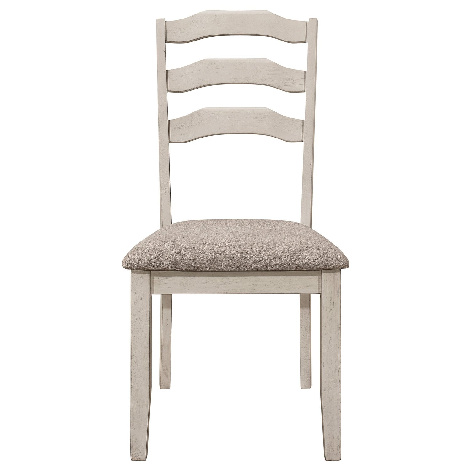 Ronnie 5 - piece Starburst Dining Table Set Khaki and Rustic Cream | Coaster | Home Elegance USA