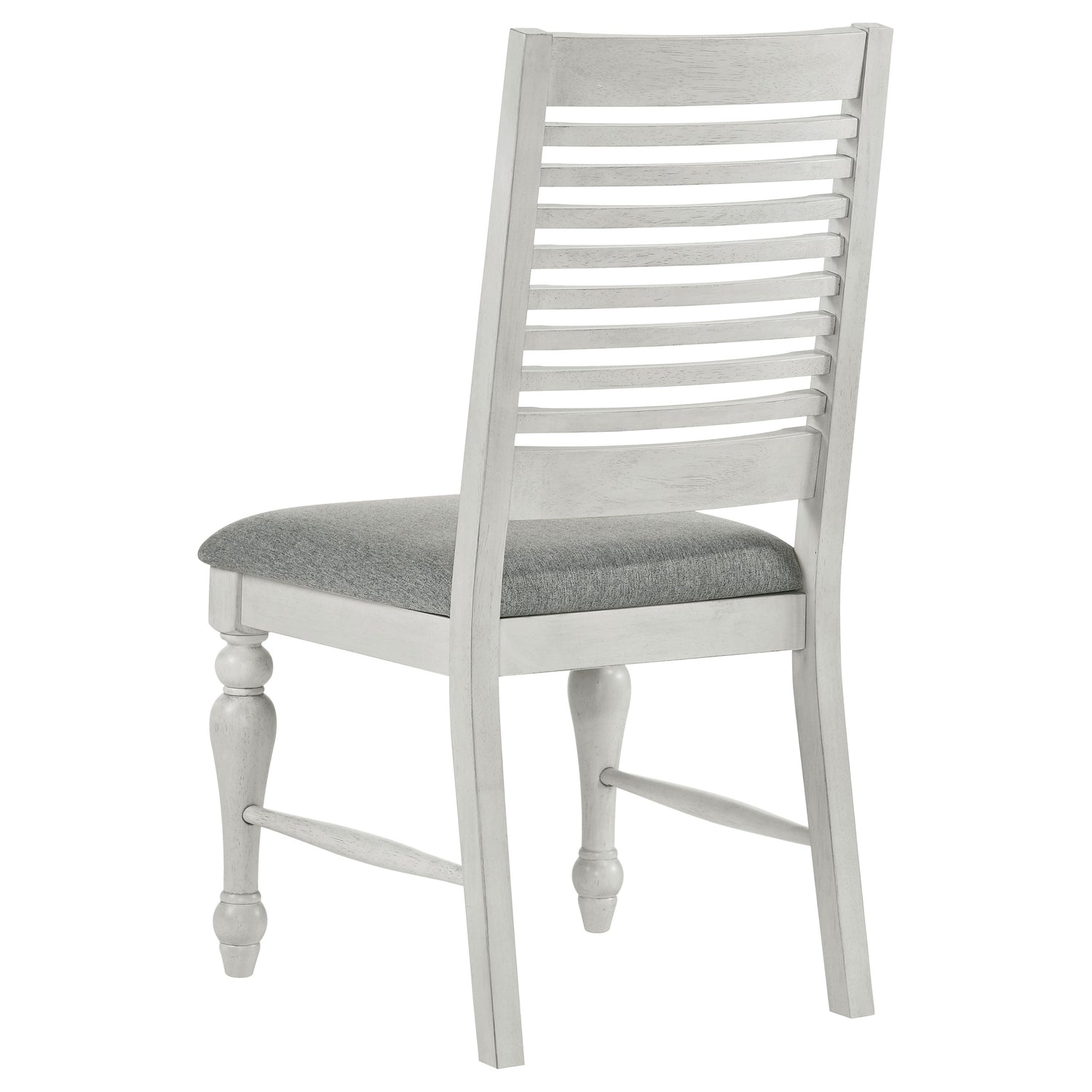 Aventine 7-piece Extension Leaf Dining Set Vintage White - Home Elegance USA