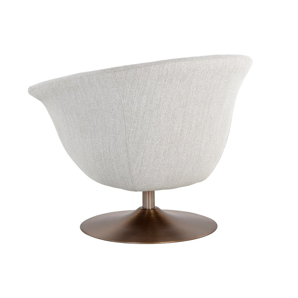 Carine Swivel Lounge Chair | Sunpan | Home Elegance USA