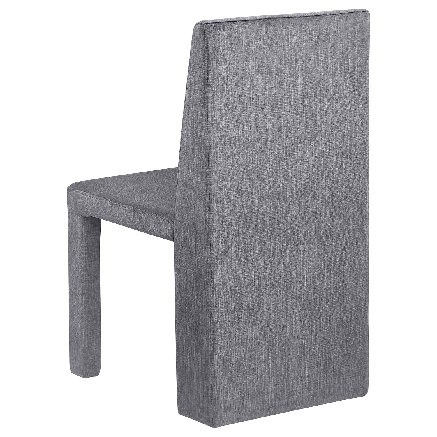 Tordera Velvet Upholstered Dining Side Chair Grey (Set of 2) - Home Elegance USA