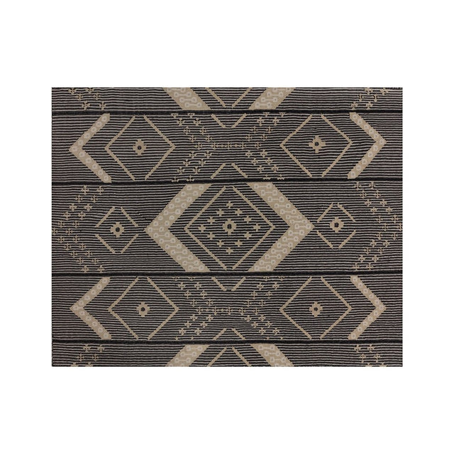 Asana Hand - Woven Rug - Charcoal / Beige - 8'' X 10'' | Sunpan | Home Elegance USA