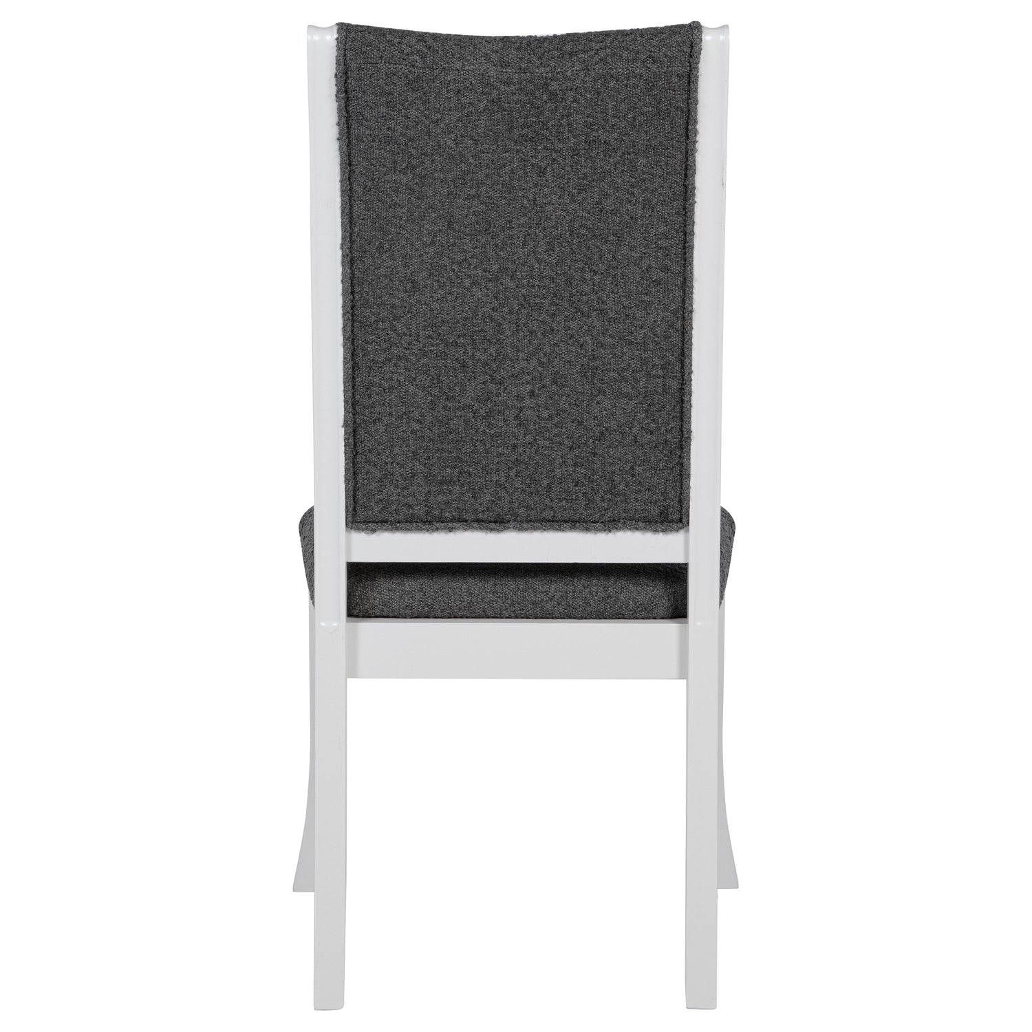 Judd Upholstered Dining Side Chair Pearl White (Set of 2) - Home Elegance USA
