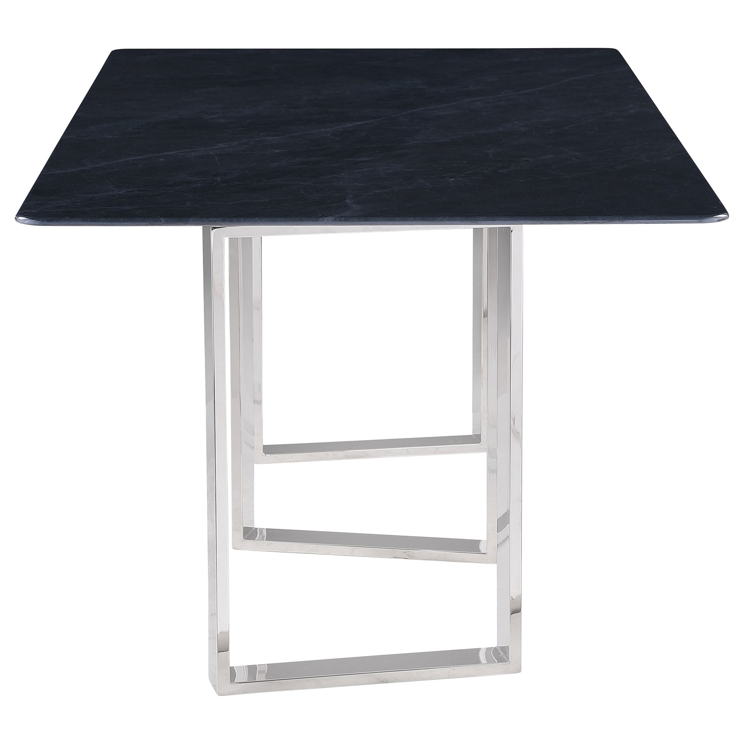 Desden 79-inch Rectangular Sintered Stone Dining Table Grey - Home Elegance USA