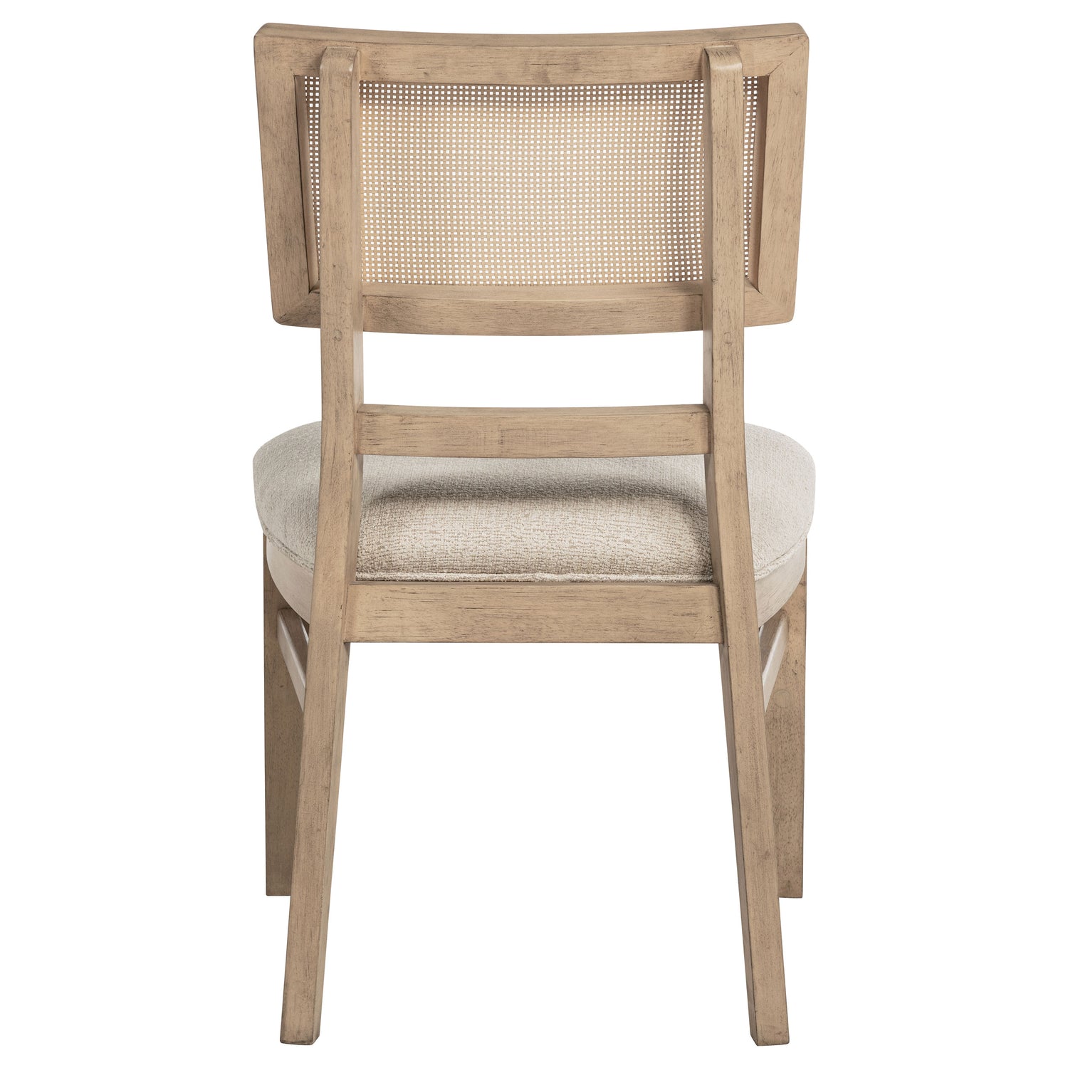 Kailani Radio Weave Cane Dining Side Chair Beige Oak - Home Elegance USA