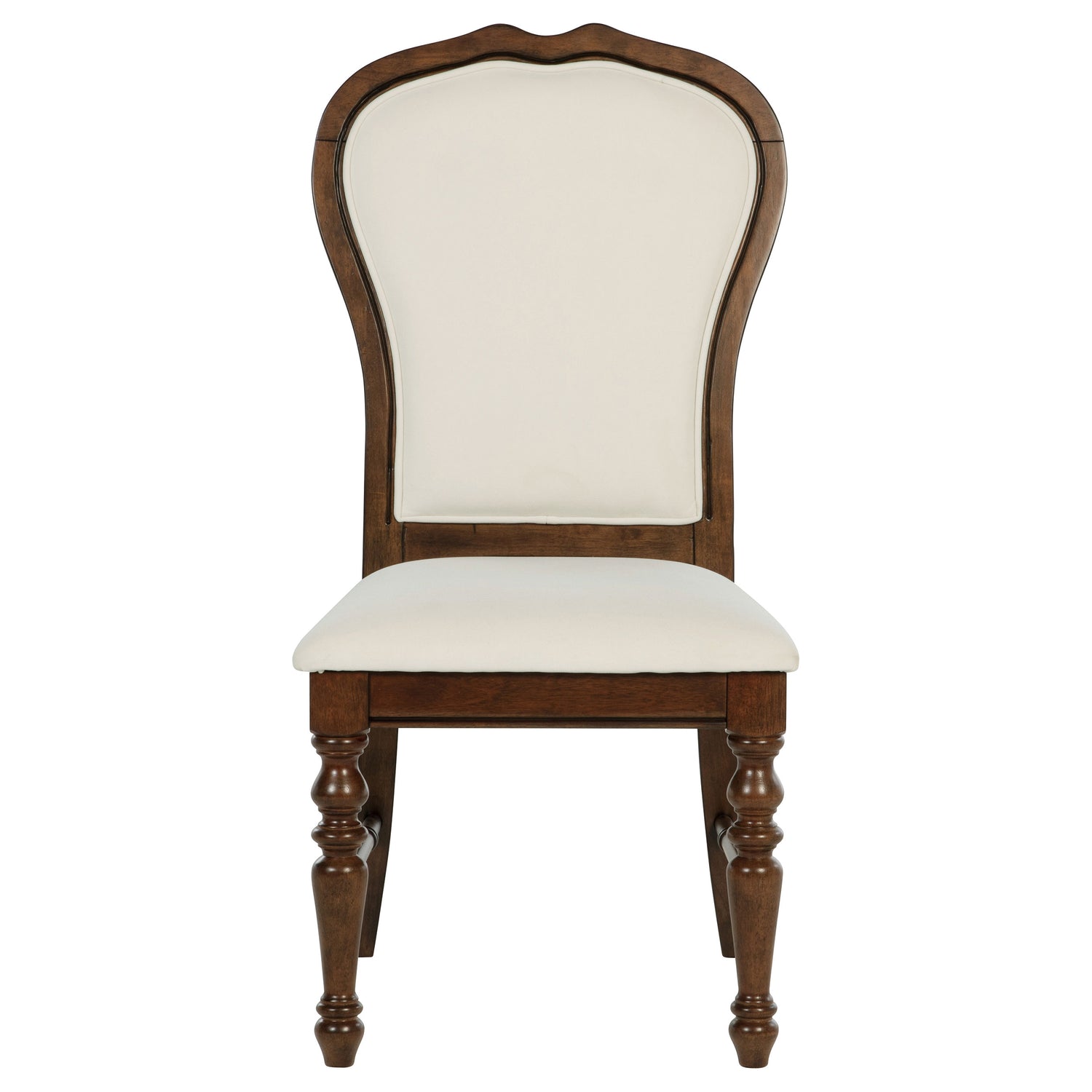 Landon 5-piece 60-inch Round Dining Table Set Rich Brown - Home Elegance USA