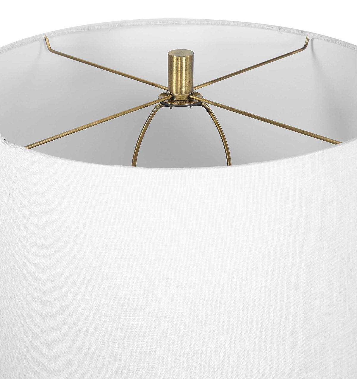 Zade Table Lamp - Blue by Uttermost - View 6