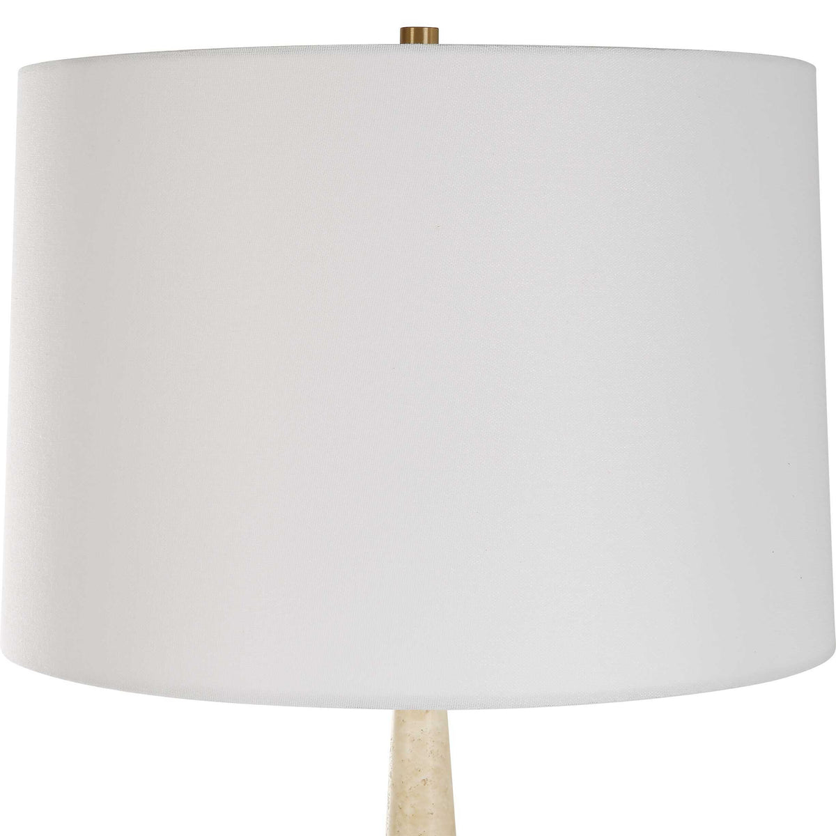 Palu Travertine Table Lamp Beige - Light Brown by Uttermost - View 5