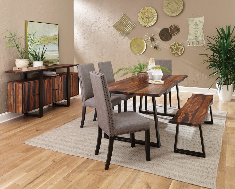 Ditman Server Grey and Black | Coaster | Home Elegance USA