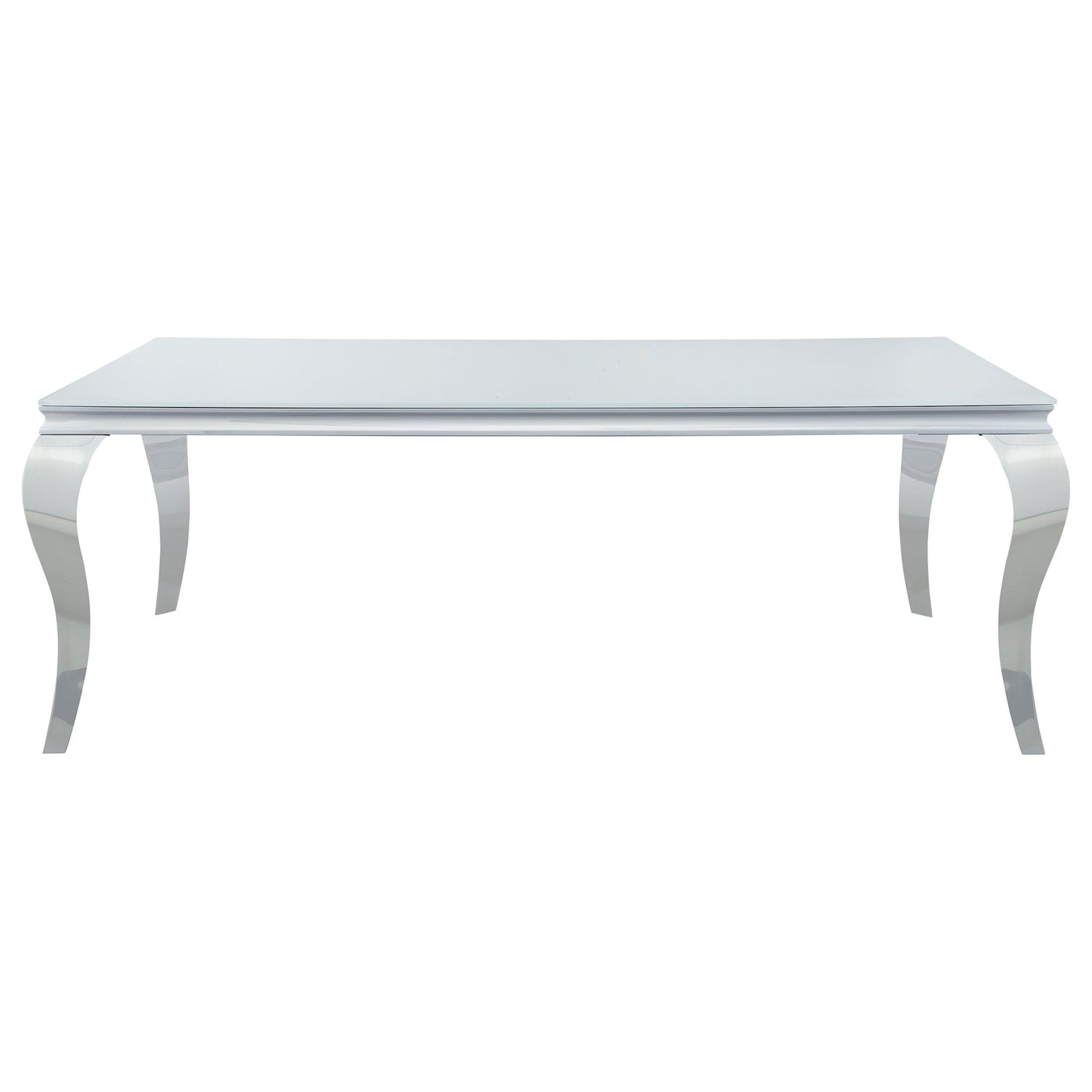 Carone 5 - piece 81" Rectangular Dining Set Grey and Chrome | Coaster | Home Elegance USA