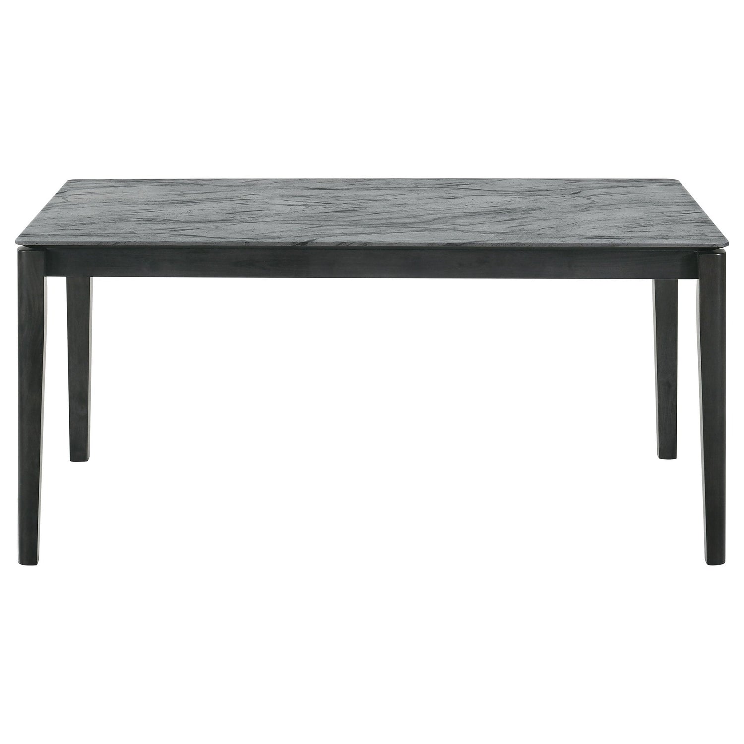 Stevie 7 - piece Rectangular Dining Set Grey and Black | Coaster | Home Elegance USA