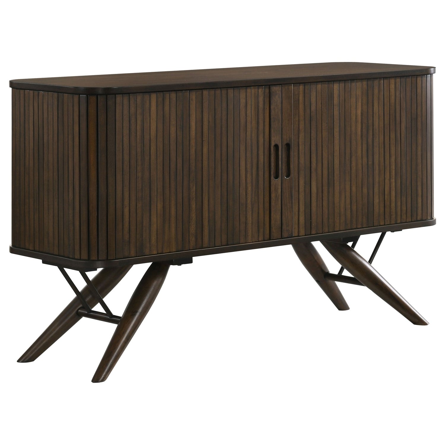Sideboard - Wes 2-door Rectangular Server Dark Walnut