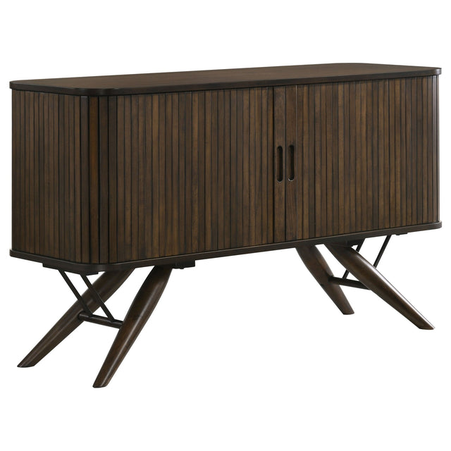 Sideboard - Wes 2-door Rectangular Server Dark Walnut