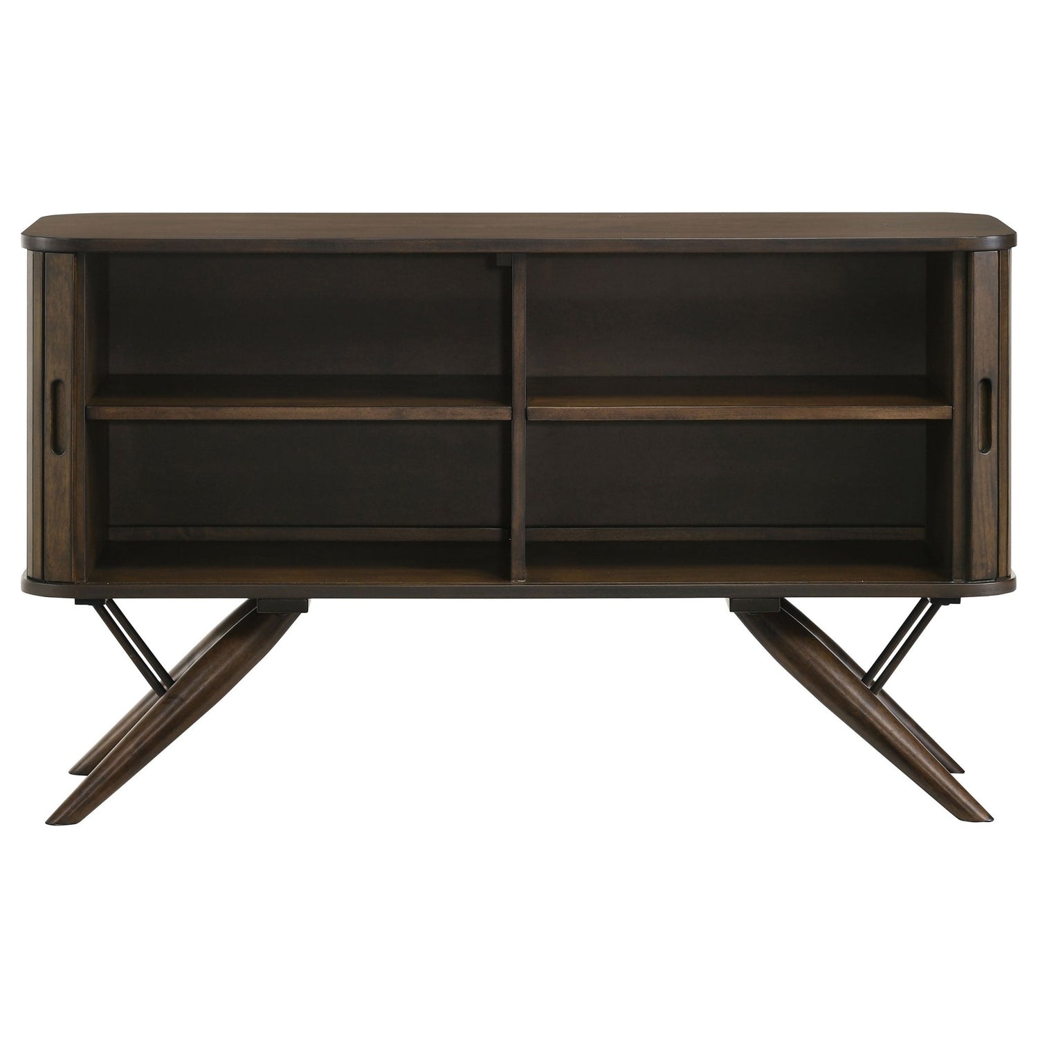 Sideboard - Wes 2-door Rectangular Server Dark Walnut