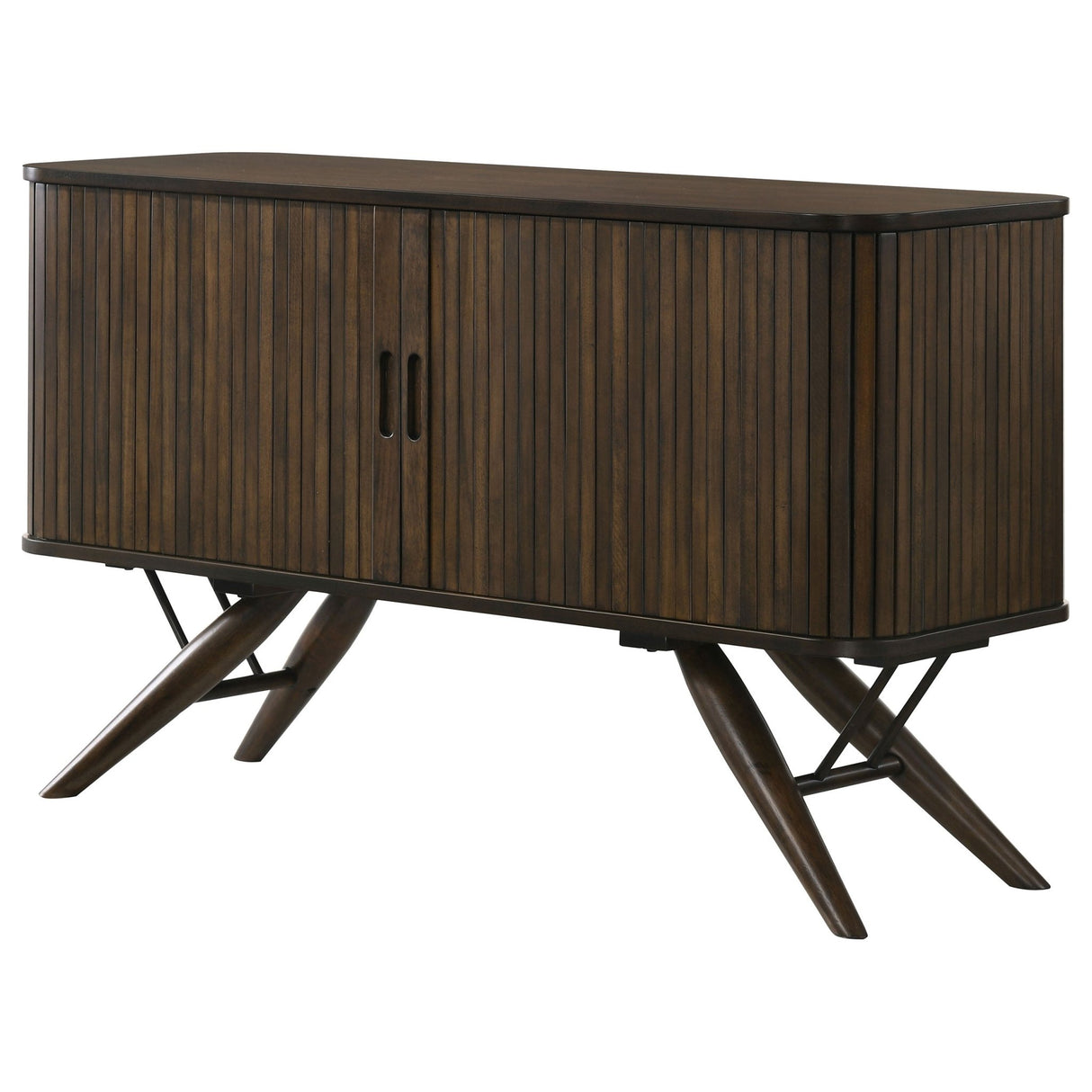 Sideboard - Wes 2-door Rectangular Server Dark Walnut