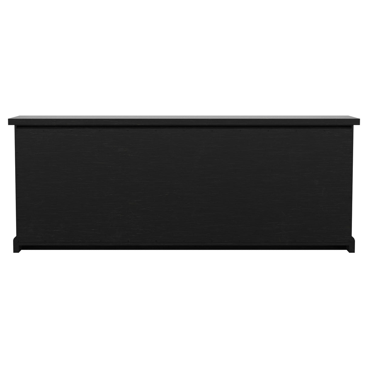 Florence 4-door Dining Sideboard Buffet Distressed Black - Home Elegance USA