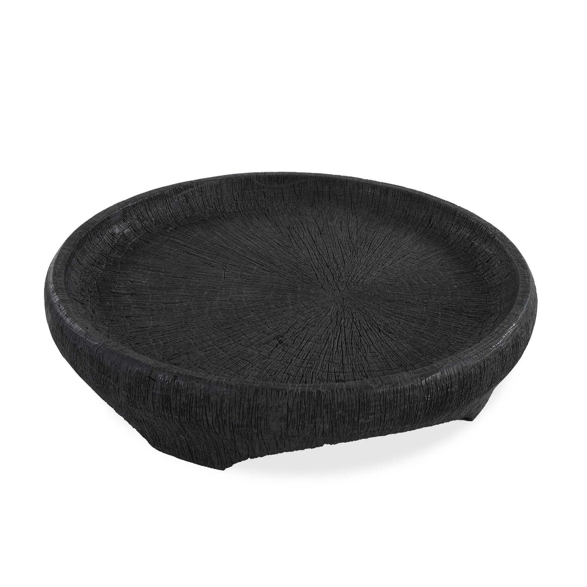 Resonance Indoor-Outdoor Resin Bowl - Black by Uttermost - View 1