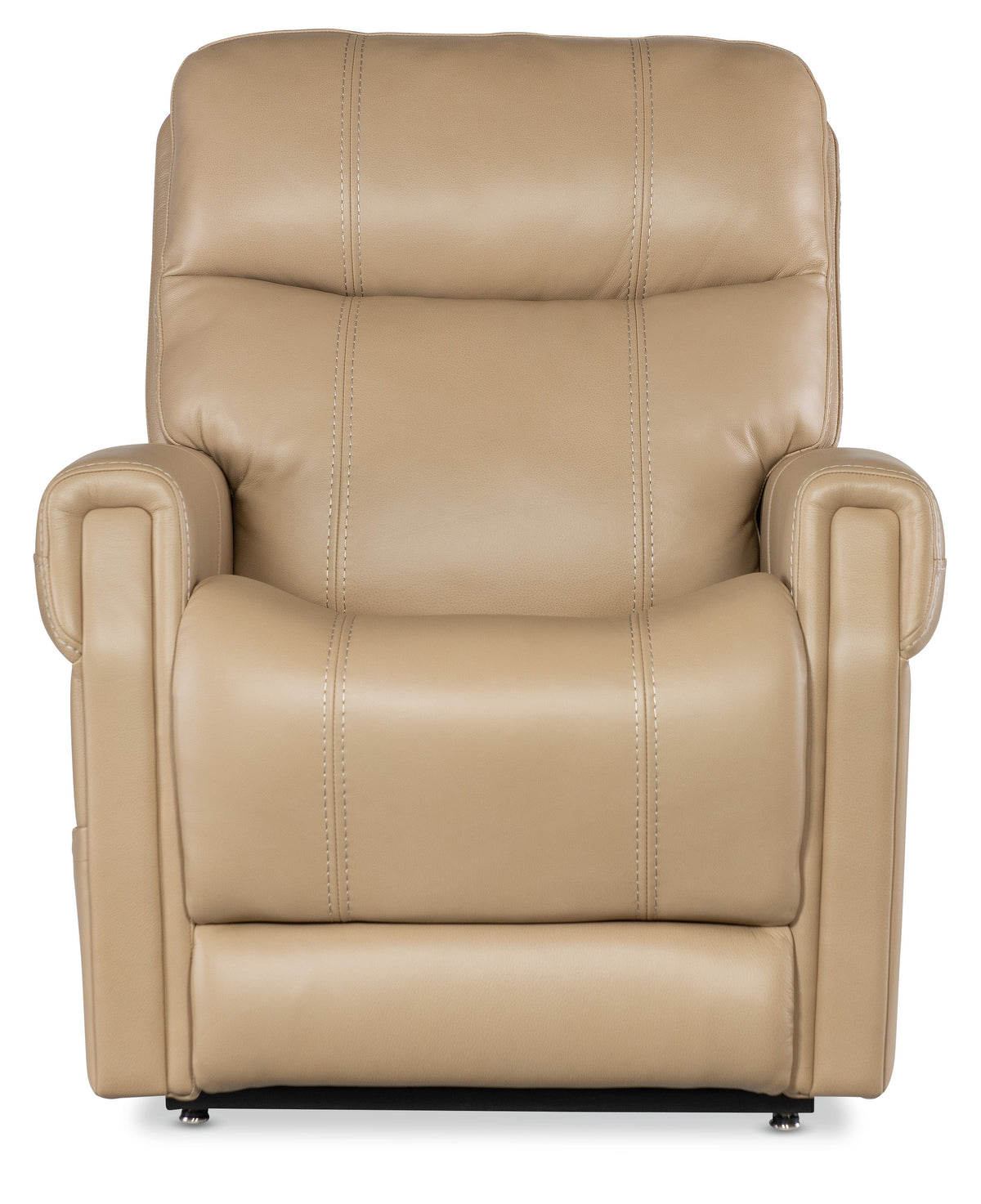 Carroll Power Recliner With Power Headrest, Lumbar & Lift - Beige by Hooker Furniture - View 12