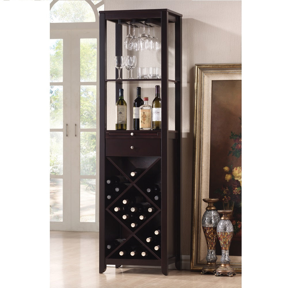 Acme - Casey Wine Cabinet 12244 Wenge Finish