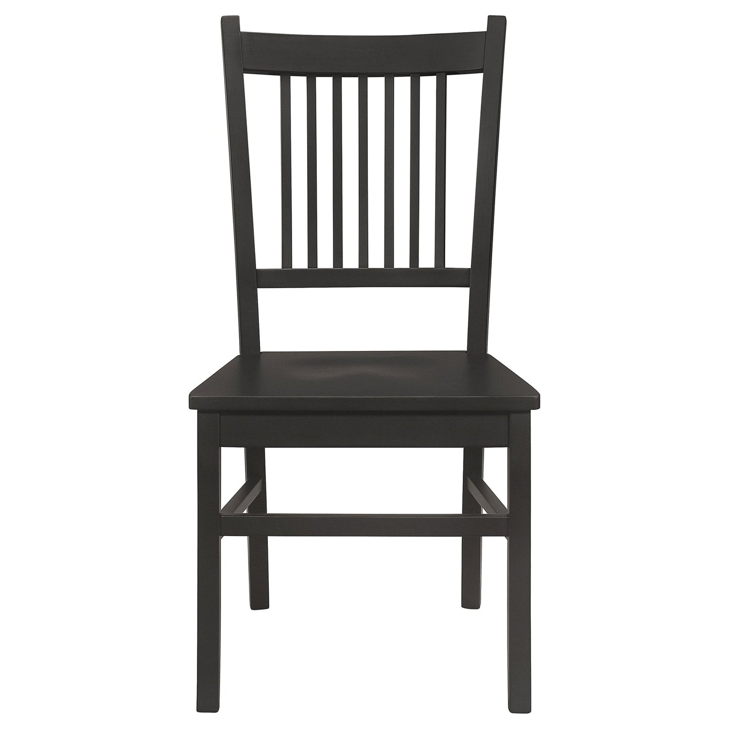 Marbrisa 7 - piece Rectangular Dining Table Set Matte Black | Coaster | Home Elegance USA