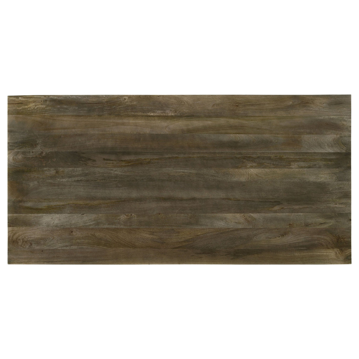 Dining Table - Tyler Rectangular Double V-Leg Dining Table Mango Brown