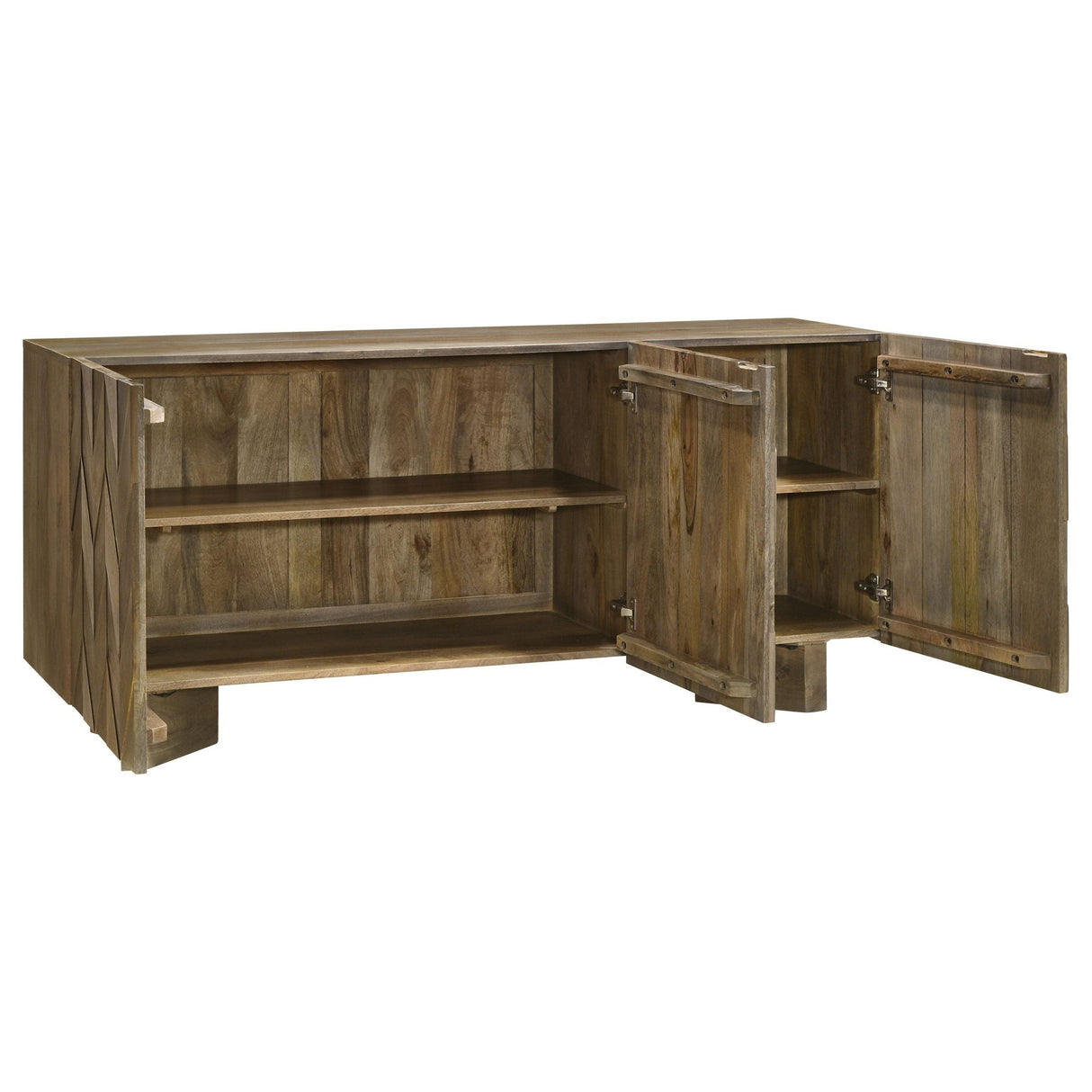 Sideboard - Tyler 3-door Dining Sideboard Server Mango Brown