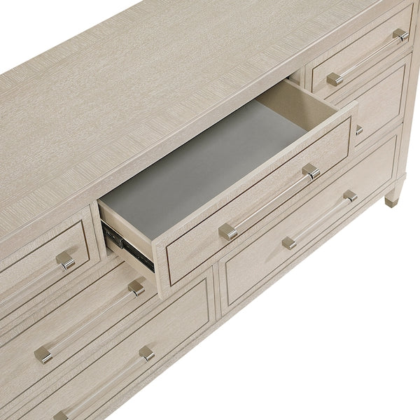 Genoa Light Oak Storage Bedroom Set with Tufted Upholstered Bed – Homelegance - Home Elegance USA