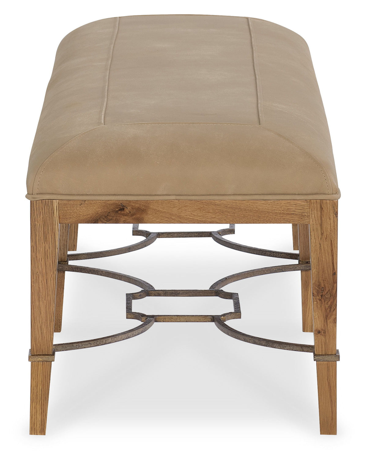 Cashiers Bed Bench Almond / Vintage Ecru - Light Brown / Beige by Hooker Furniture - View 3