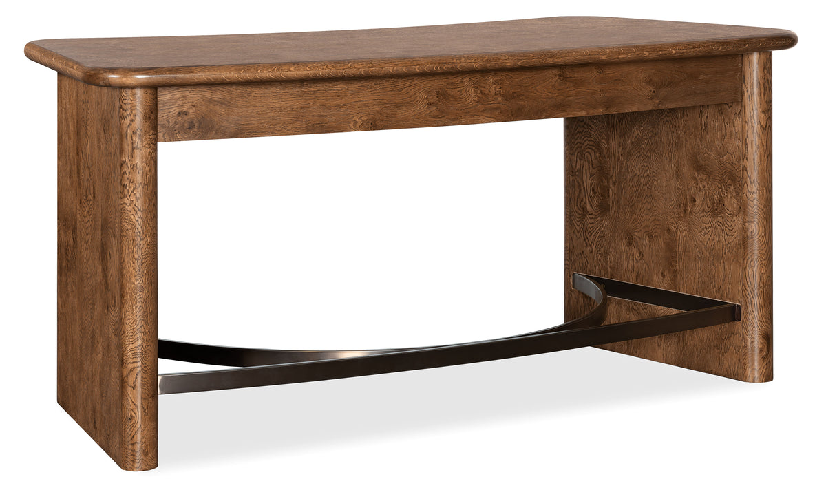 Melange Romano Writing Desk - Light Brown by Hooker Furniture - View 9