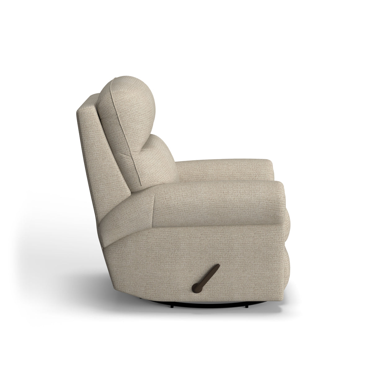 Langston Traditional Fabric Swivel Gliding Recliner | Flexsteel