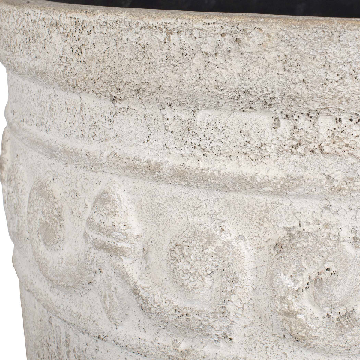 Timeless Terrace Outdoor Planter - White by Uttermost - View 6