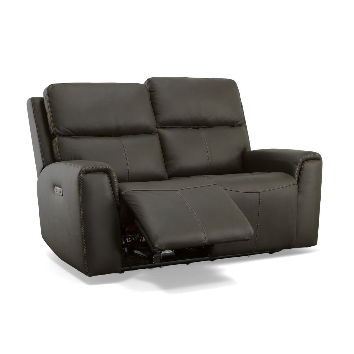 Jarvis Power Reclining Loveseat With Power Headrests - Mica | Flexsteel