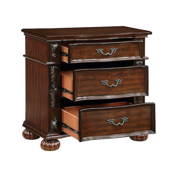 Adelina Traditional Bedroom Set in Cherry Finish – Homelegance 1468