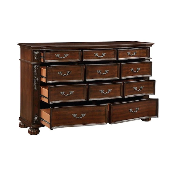 Adelina Traditional Bedroom Set in Cherry Finish – Homelegance 1468