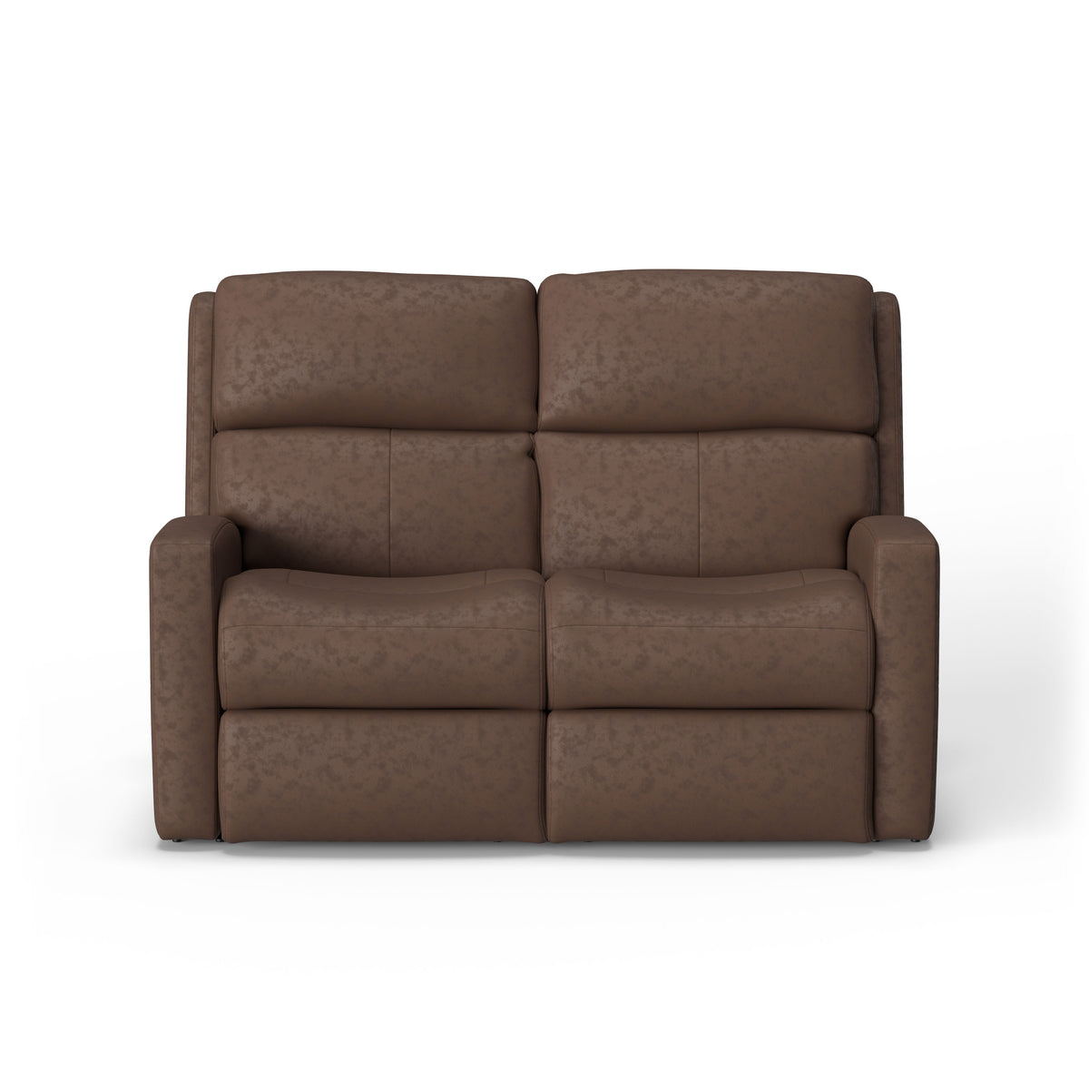 Catalina Transitional Leather Power Reclining Loveseat | Flexsteel