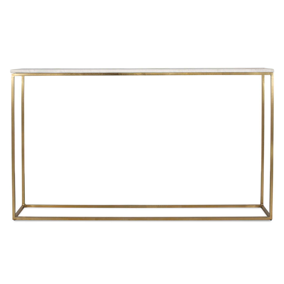Redmond Sofa Counter Table - Gold / White by Uttermost - View 1