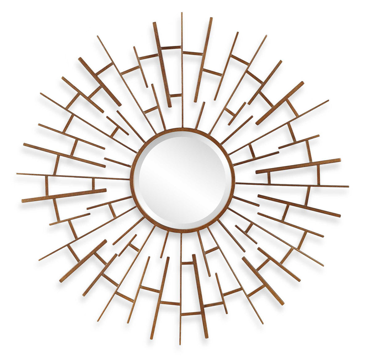 Tangled Round Mirror - Bronze by Uttermost - View 1