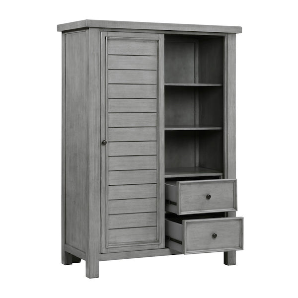 Logandale Antique Gray Platform Storage Bedroom Set – Homelegance - Home Elegance USA