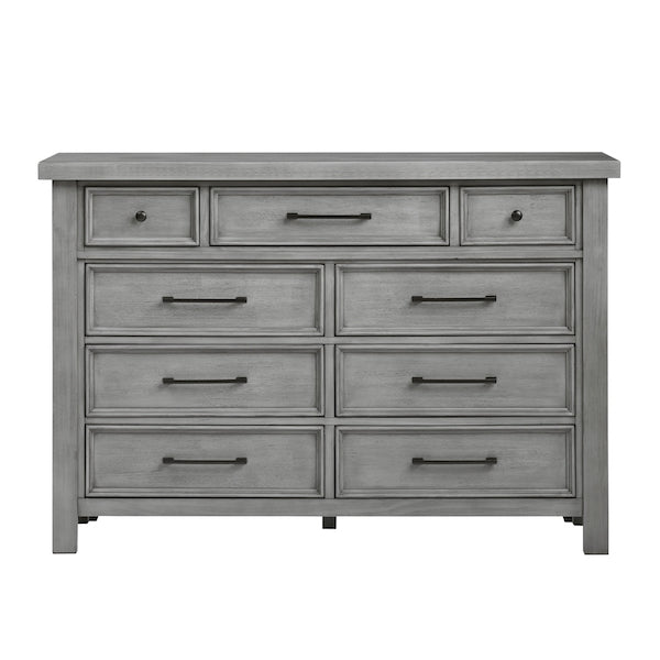 Logandale Antique Gray Platform Storage Bedroom Set – Homelegance - Home Elegance USA