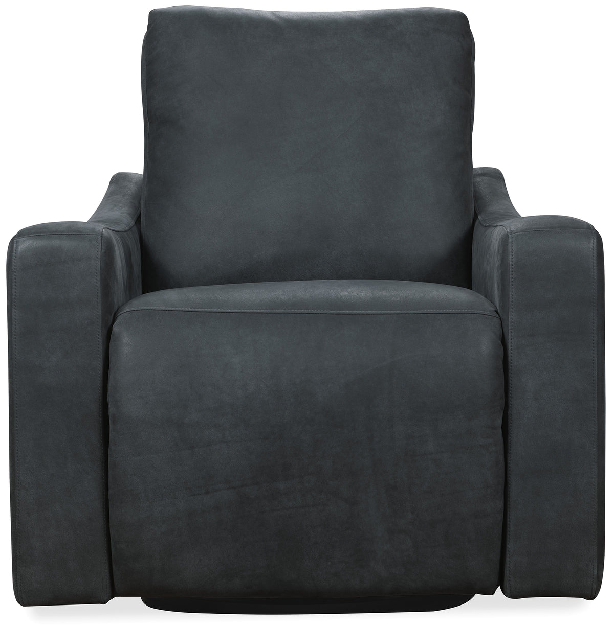 Lewis Power Swivel Recliner - Black by Hooker Furniture - View 6