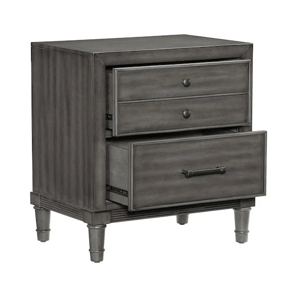 Wittenberry 5 Piece Queen Platform Bedroom Set In Gray 1573-1-5Set | Homelegance - sold by Home Elegance USA