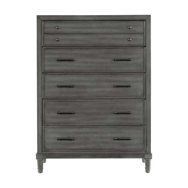 Wittenberry 6 Piece Eastern King Platform Bedroom Set In Gray 1573K-1Ek-6Set | Homelegance - sold by Home Elegance USA